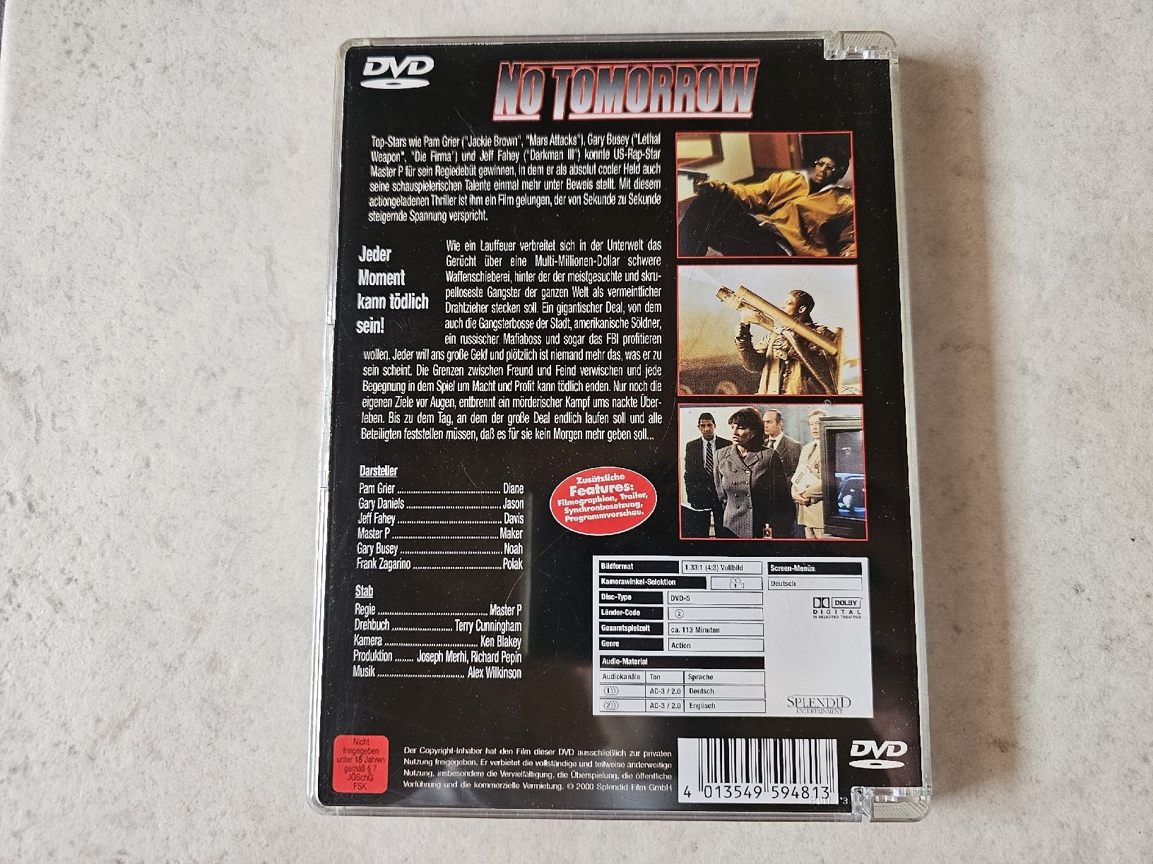 Tutti i DVDs: No Tomorrow – Usato da Schneisingen venduto da backstore24 1