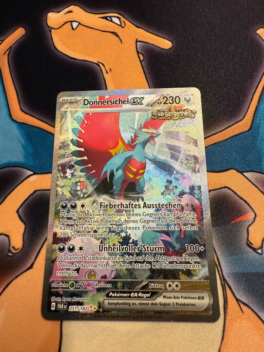 Pokémon Carte collezionabili: Donnersichel ex (PAR 251) - Paradoxrift – Nuovo (secondo la descrizione) da Bülach venduto da Pfrenzel