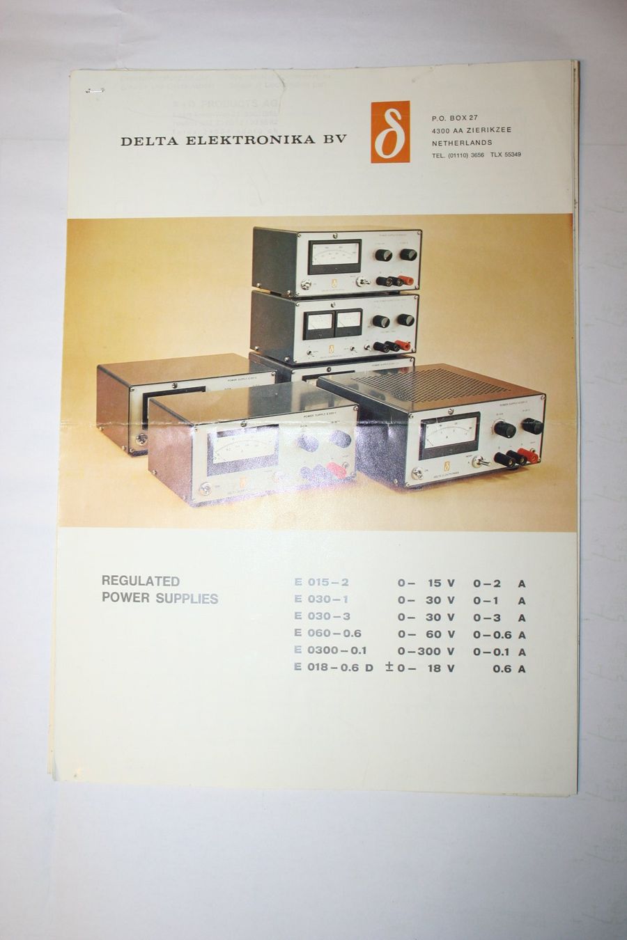 Bücher: Manual zu delta Speisegerät E 015-2, E 030-1, E 060-0.6 – Gebraucht aus Hinwil von ilon13