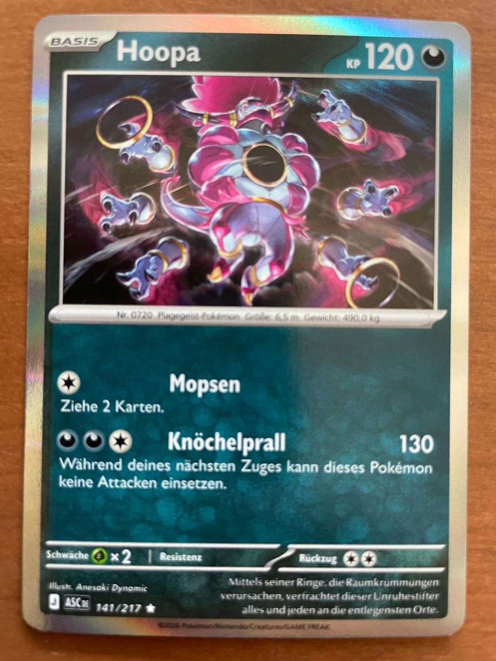Pokémon Carte collezionabili: Pokemon Hoopa Holo (Versand gratis) – Nuovo (secondo la descrizione) da Chur venduto da Angerson