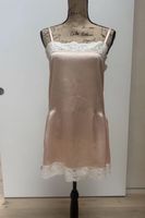 Margiela satin lace slip