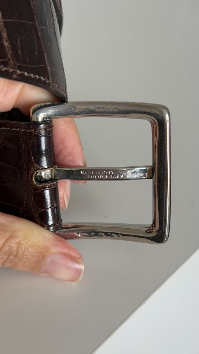Cinture: Leather belt  – Nuovo (secondo la descrizione) da Paradiso venduto da viorea 4