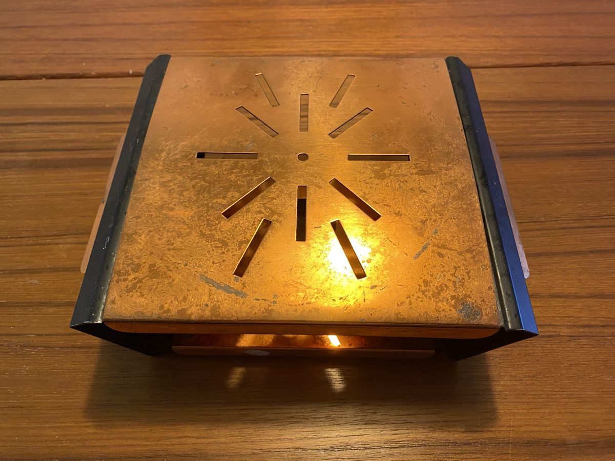 Elettrodomestici da cucina: 60 er Jahre Vintage Rechaud Messing – Usato da Winterthur venduto da grischa_2000