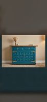 Sideboard Teal / Petrol  Massivholz