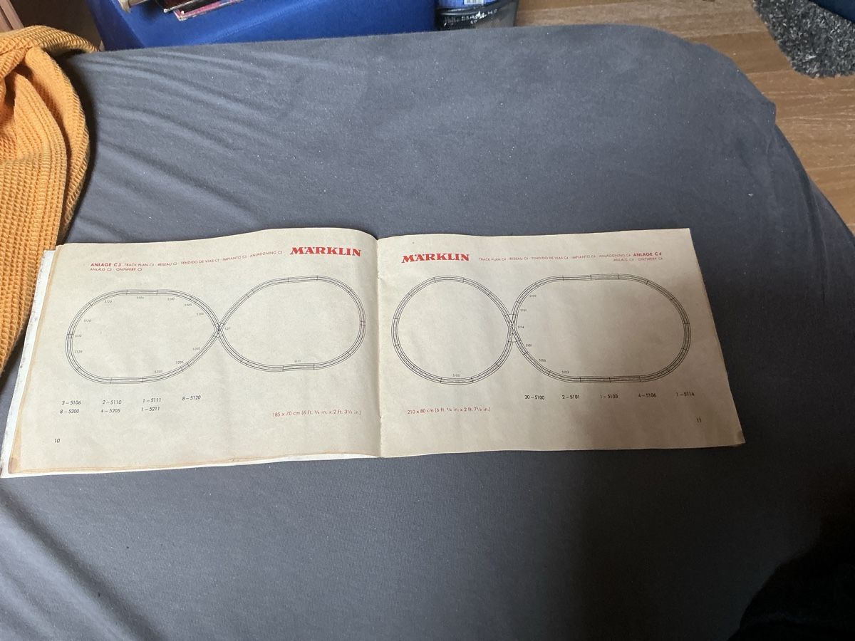 Märklin Modelleisenbahnen: Märklin Gleis Heft  – Gebraucht aus Theilingen von Theil.96 1
