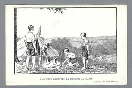 PFADI, A L'UNION CADETTE: LA CUISINE AU CAMP, P. WUST, *