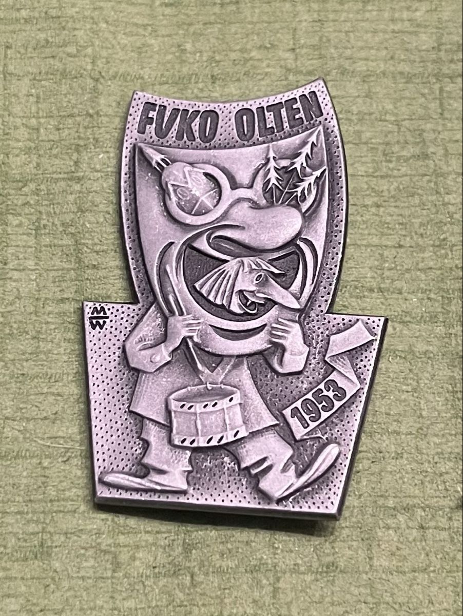 Placchette & Badge: FUKO Fasnachtsplakette 1953 – Usato da Itingen venduto da Bebbi6569