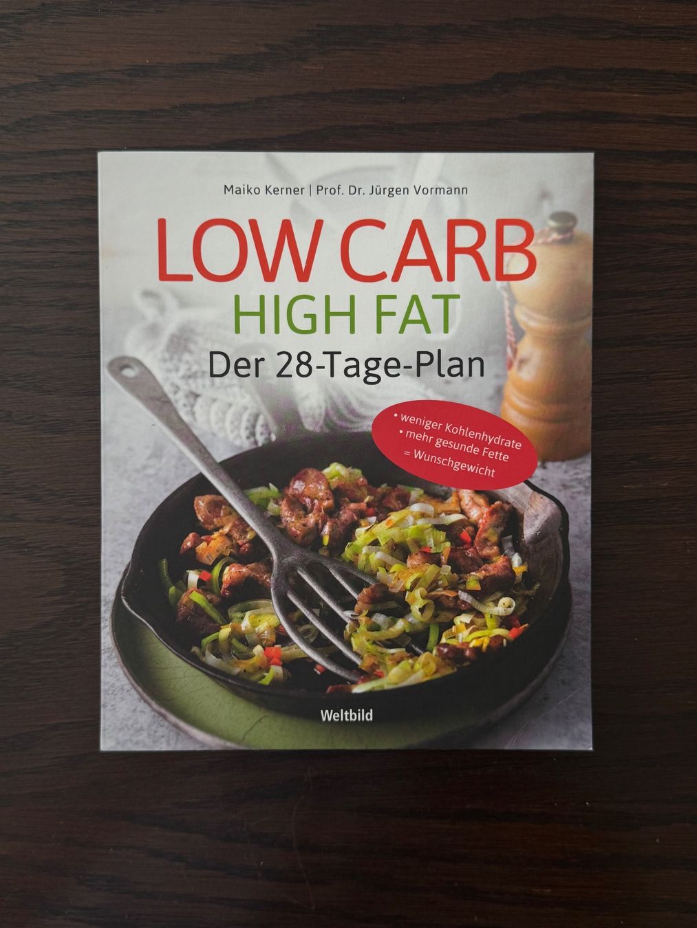 Libri: Low Carb High Fat - Der 28-Tage-Plan – Usato da Binningen venduto da Dan_Shachar