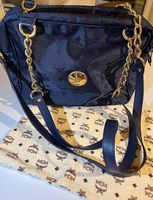 MCM Schultertasche: Tasche Navy Nylon