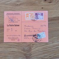 Nachnahme Remboursement Abo. Neuchâtel 1950