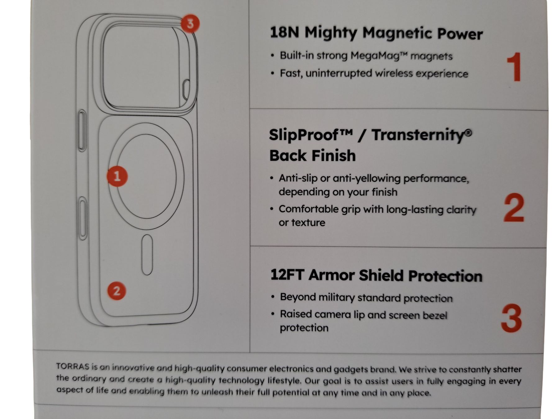 Coques & Protection écran: TORRAS Guardian-Mag iPhone 17 Pro Max Hülle – Neuf (Voir description) à Männedorf par Restwert_Maennedorf 7