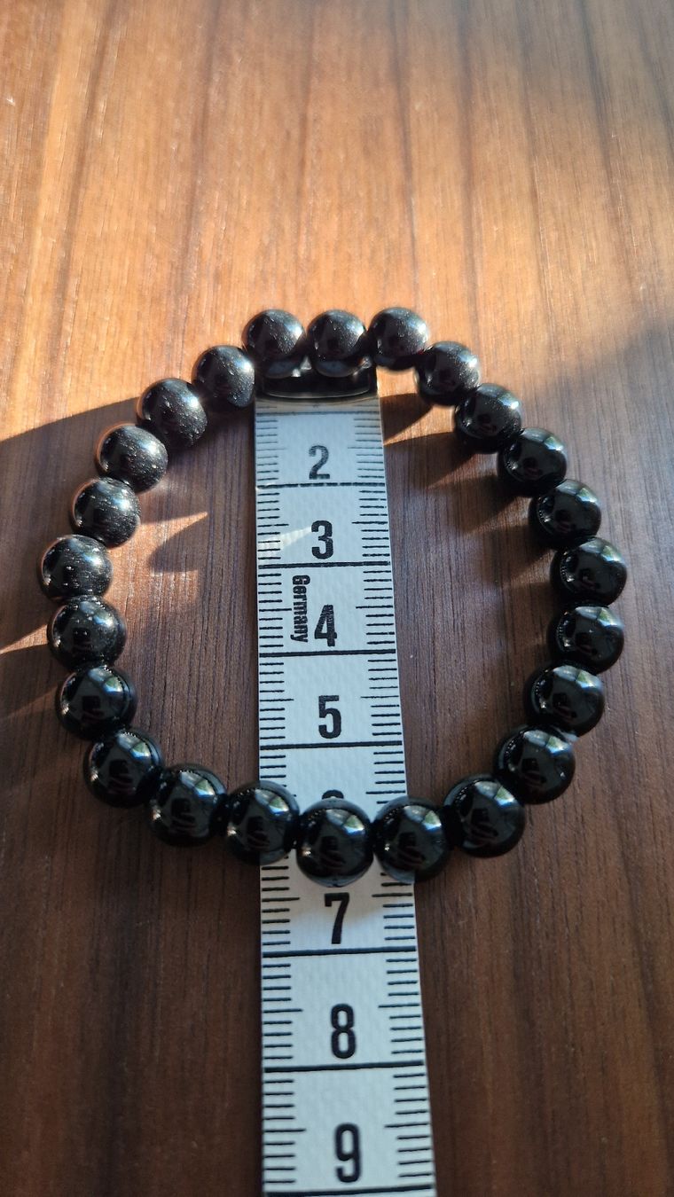 Bracciali & Braccialetti: Schwarzes Perlen Armband, elastisch – Nuovo (secondo la descrizione) da Safenwil venduto da Lenzburg-Gretzenbach