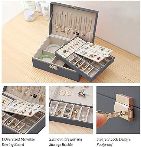 Portagioie: Schmuckkästchen 2 Ebenen Schmuckkasten Geschenkbox – Nuovo e nell'imballaggio originale da Zürich venduto da NovaDen 2