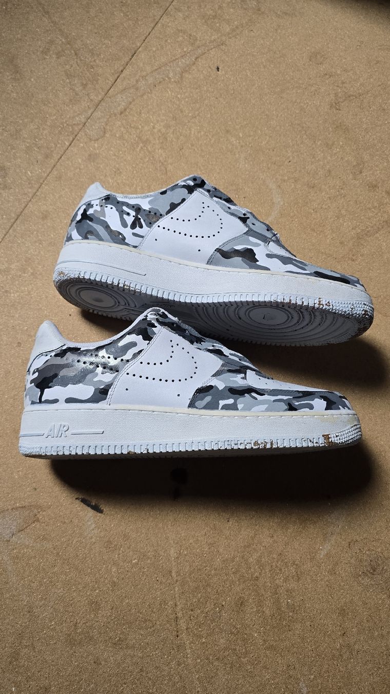 Nike Herrenschuhe: Nike Airforce 1, EU 45 Camo – Neu (gemäss Beschreibung) aus Oeschgen von drb_p57r 2