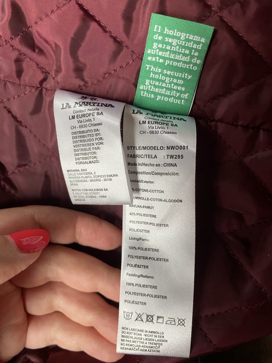 La Martina Jacken: La Martina Jacke mit Kapuze Gr. 2 / S – Neu (gemäss Beschreibung) aus Ebertswil von shushuj 6