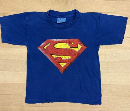 Kinder T-Shirt Superman Grösse 2 guter Zustand