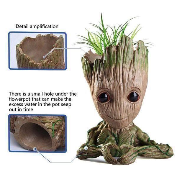 Statuette: Baby Groot Blumentopf - Stiftehalter – Nuovo e nell'imballaggio originale da Diepoldsau venduto da preisparadies-ch 3