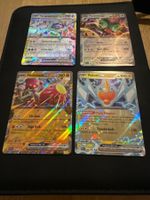 Pokemon 4x EX Karten Englisch NM