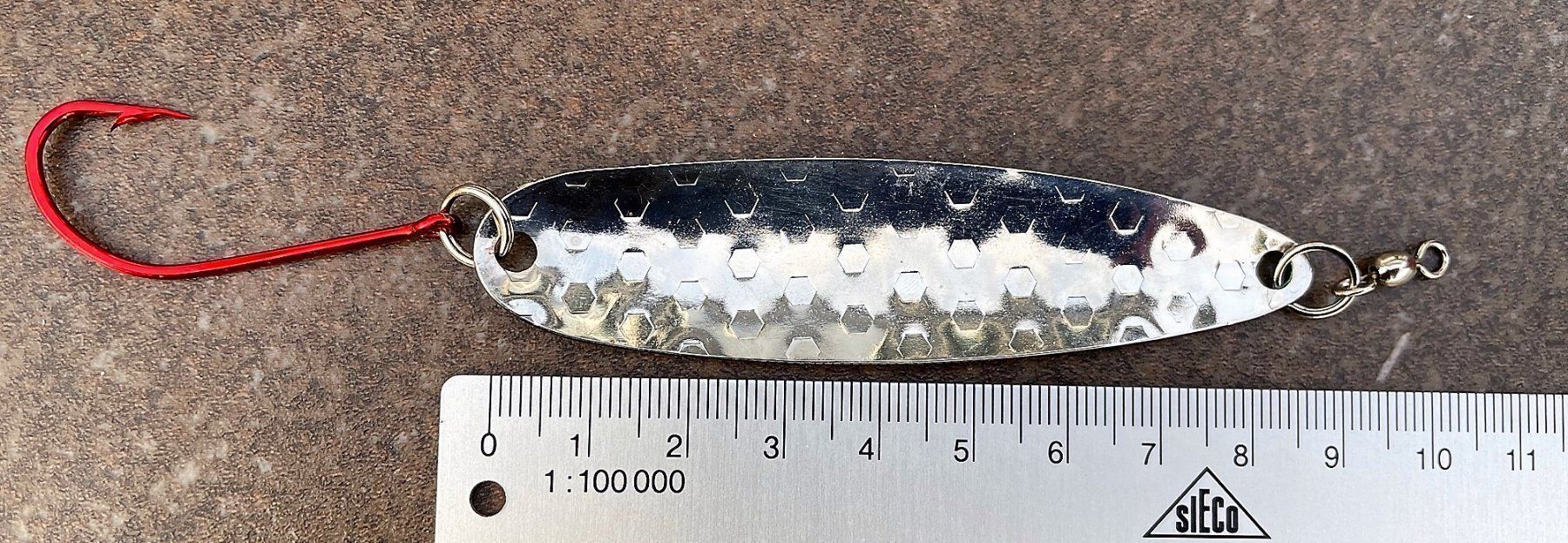 Esche: Forelle / Hecht Schlepplöffel 88 mm – Nuovo (secondo la descrizione) da Arbon venduto da Helmuth 5