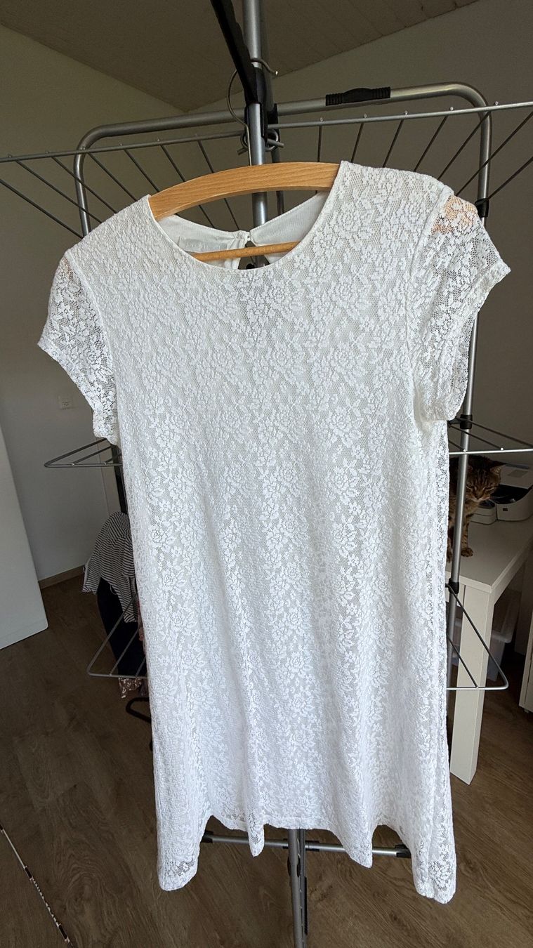 Vestiti: Robe d'été blanche en dentelle, taille M – Usato da Yverdon-les-Bains venduto da _sabrinah_ 6