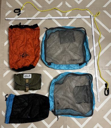 Diverse Backpacker Organiser Packbeute