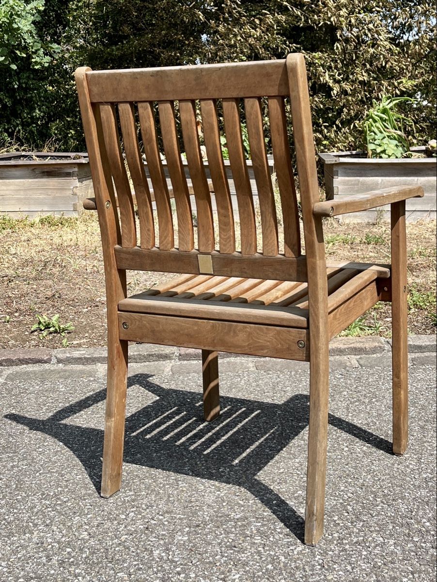 Set de table et chaises: Gartentisch mit 6 Stühlen – D'occasion à Buchs AG par chreiebaum 8