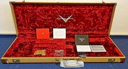 Fender USA Custom Shop Case Koffe 50s Tweed / Rot ... NEU