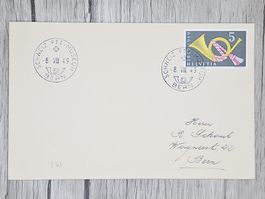 CL13 Enveloppe + Timbre Suisse 1949
