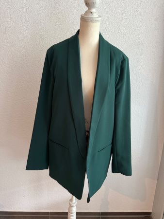 Trendiger Blazer in Tannengrün, Grösse 42 - Top Zustand!