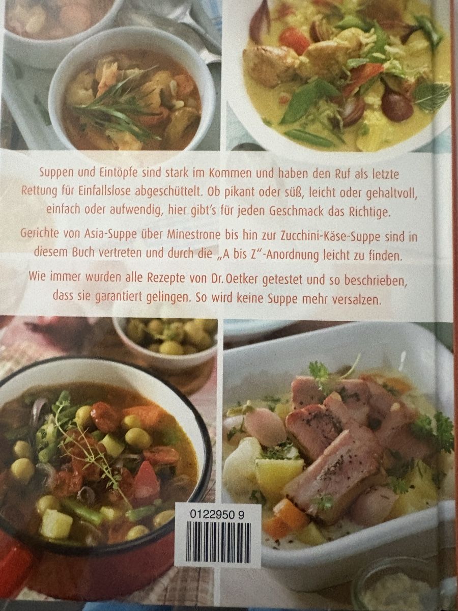 Libri: Kochbuch Suppen und Eintöpfe – Usato da Obbürgen venduto da bugi6868 5