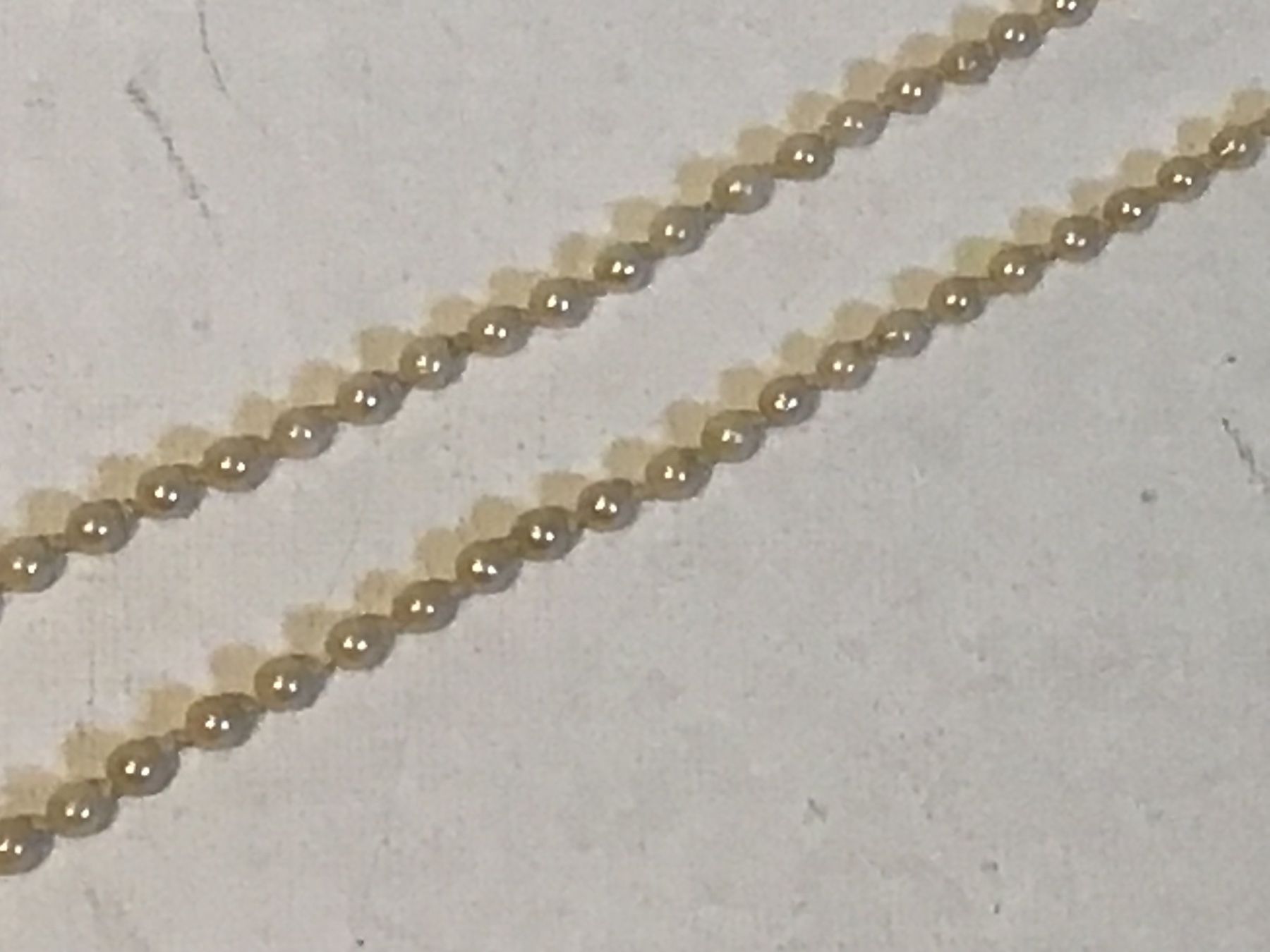 Catenine: Antike Perlenkette mit Goldverschluss – Usato da St. Gallen venduto da Goldlilly 4