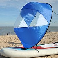 Kajaksegel Downwind Abwind Wind Paddel Popup Kanu Segel Kaja