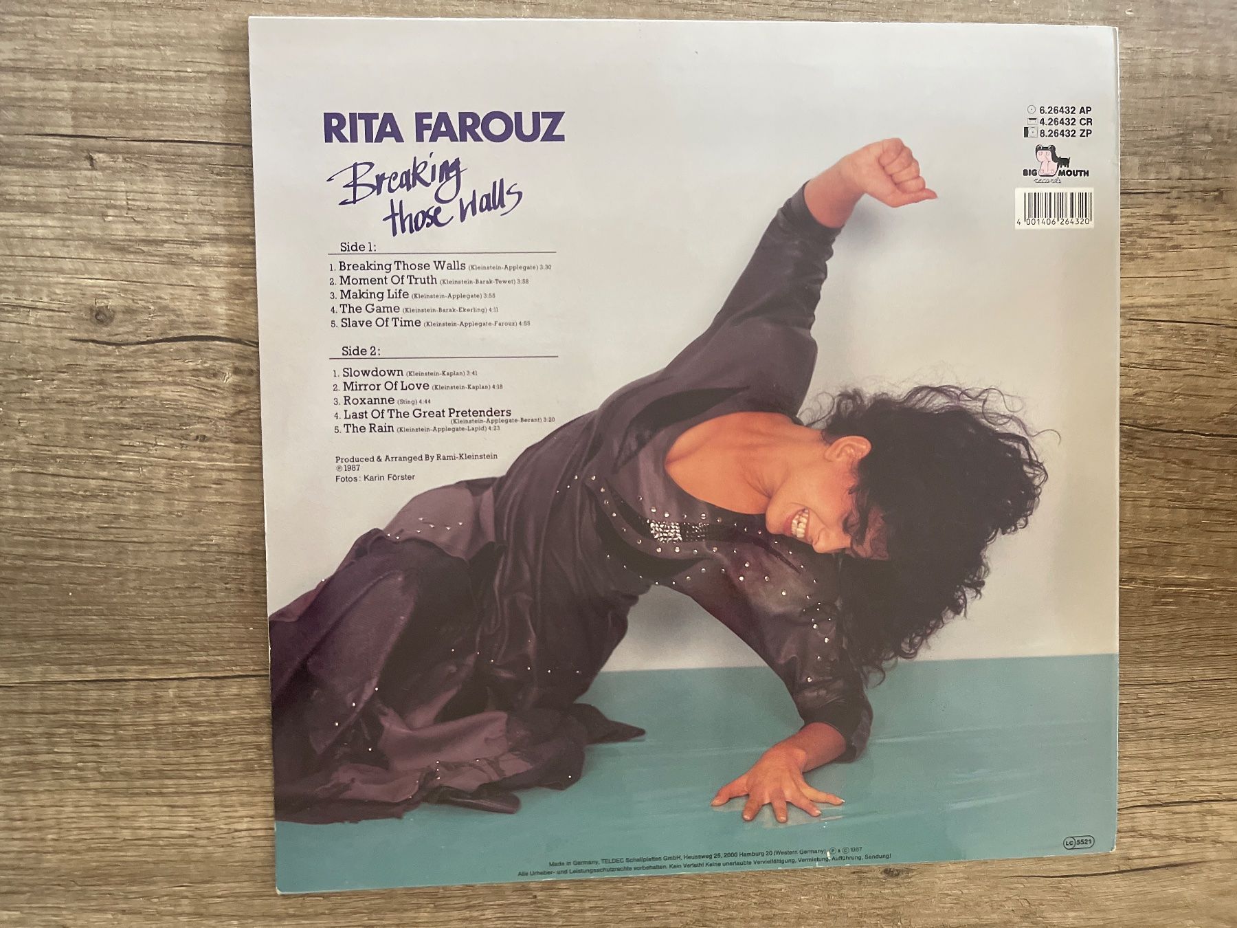 Schallplatten: A809/Rita Farouz Breaking Those Walls – Gebraucht aus Frutigen von Philippe_jsp 1