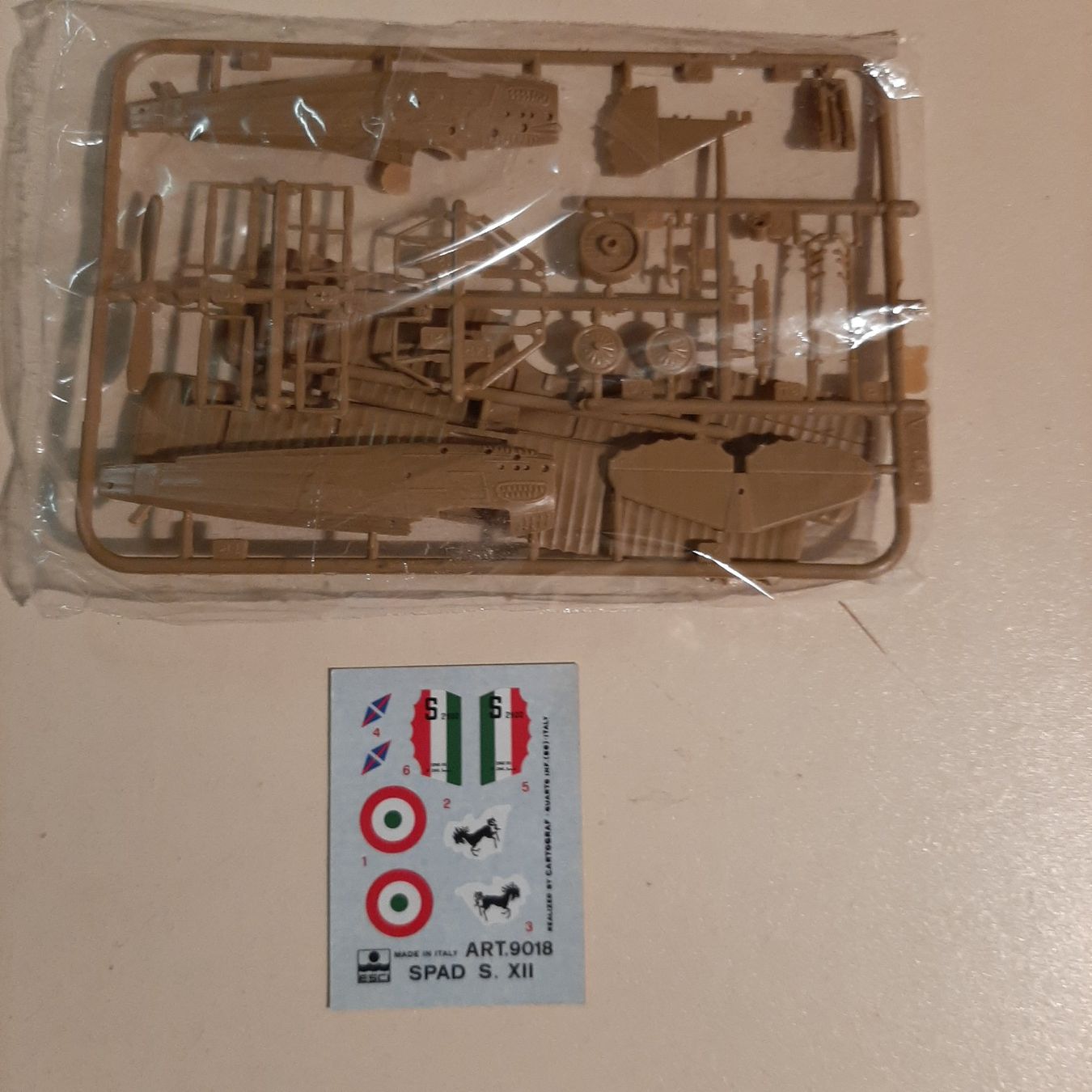 Modellbausätze & Standmodelle: 3493 ... Spad XIII ... Esci 9018 – Neu (gemäss Beschreibung) aus Bonstetten von Benibanny59 1