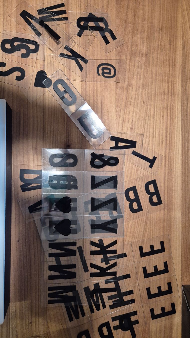 Alle Dekorationen: Light Box mit vielen Buchstaben – Gebraucht aus Schmiedrued von Mymouse 2