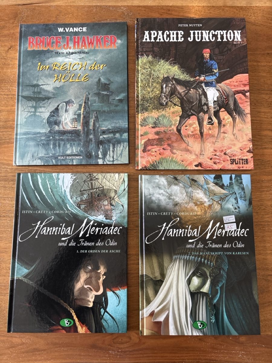 Fumetti: Comic Bücher: Hannibal Meriadec, Apache Junction, Top! – Usato da Luzern venduto da tho_laup