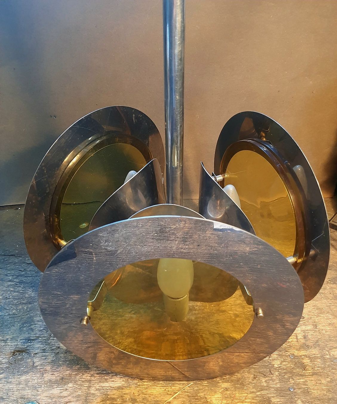 Lampen: Midcentury Spaceage Art Deco Lampe – Gebraucht aus Arbon von torso444 6