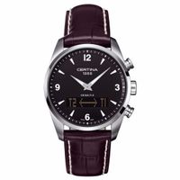Certina DS Multi-8 Chronograph Edelstahl Saphirglas Leder