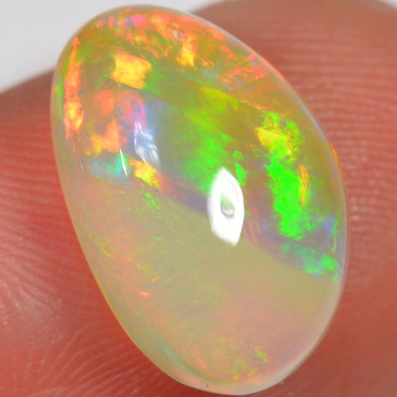 Pietre preziose: 5.6 Karat - Heller Äthiopischer Welo Opal – Nuovo (secondo la descrizione) da Rüti ZH venduto da DeinOpal 1