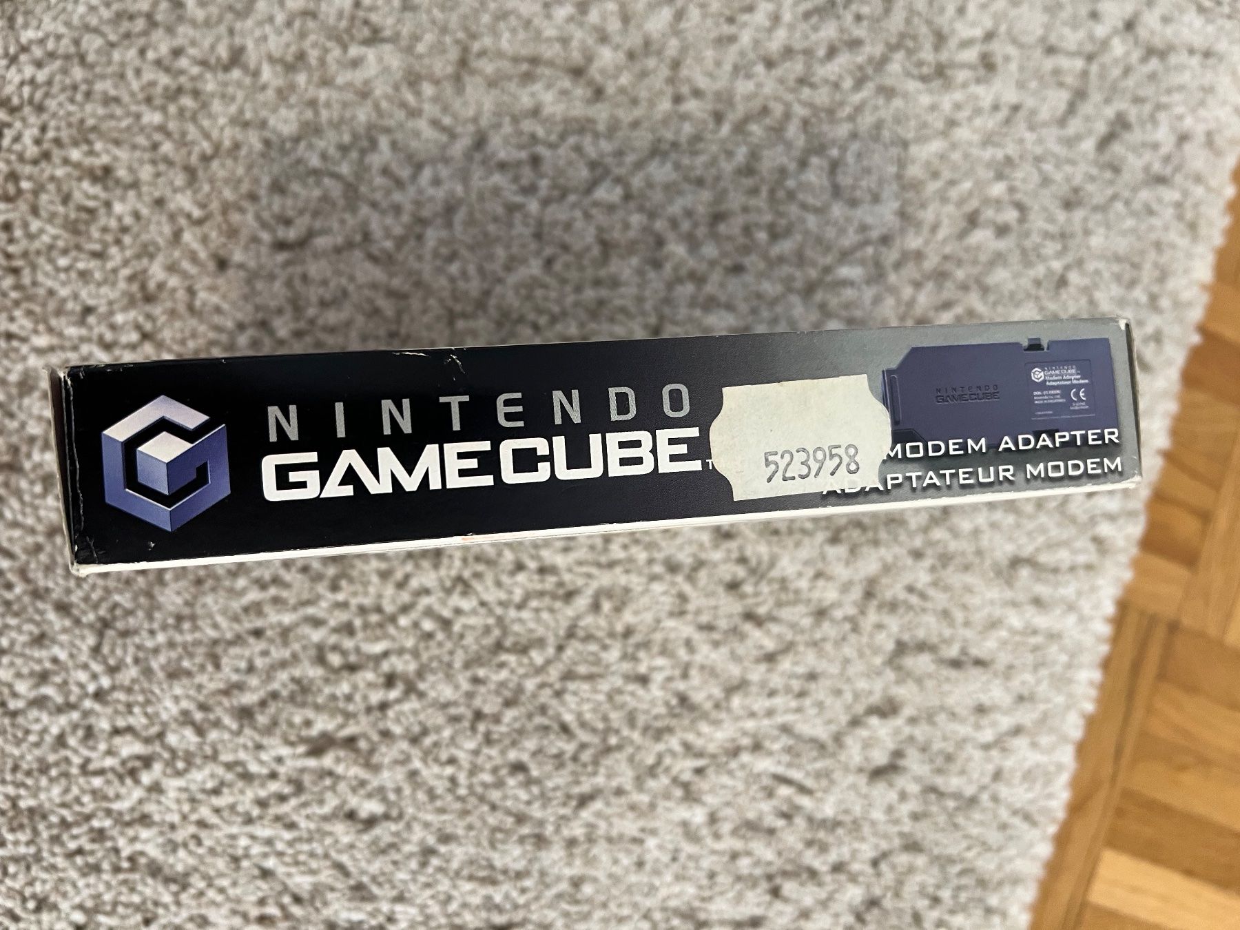 Nintendo Konsolen: Original Nintendo GameCube Modem Adapter mit OVP – Gebraucht aus Winkel von  6