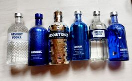 Absolut Vodka édition limitée 6 bouteilles