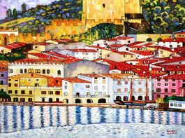 Gustav Klimt - Malcesine am Gardasee