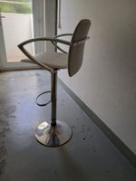Barhocker, weiss/chrom 4 Stück