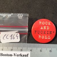 CC164 - Pin /Button - Musik - Rock and ------- Roll