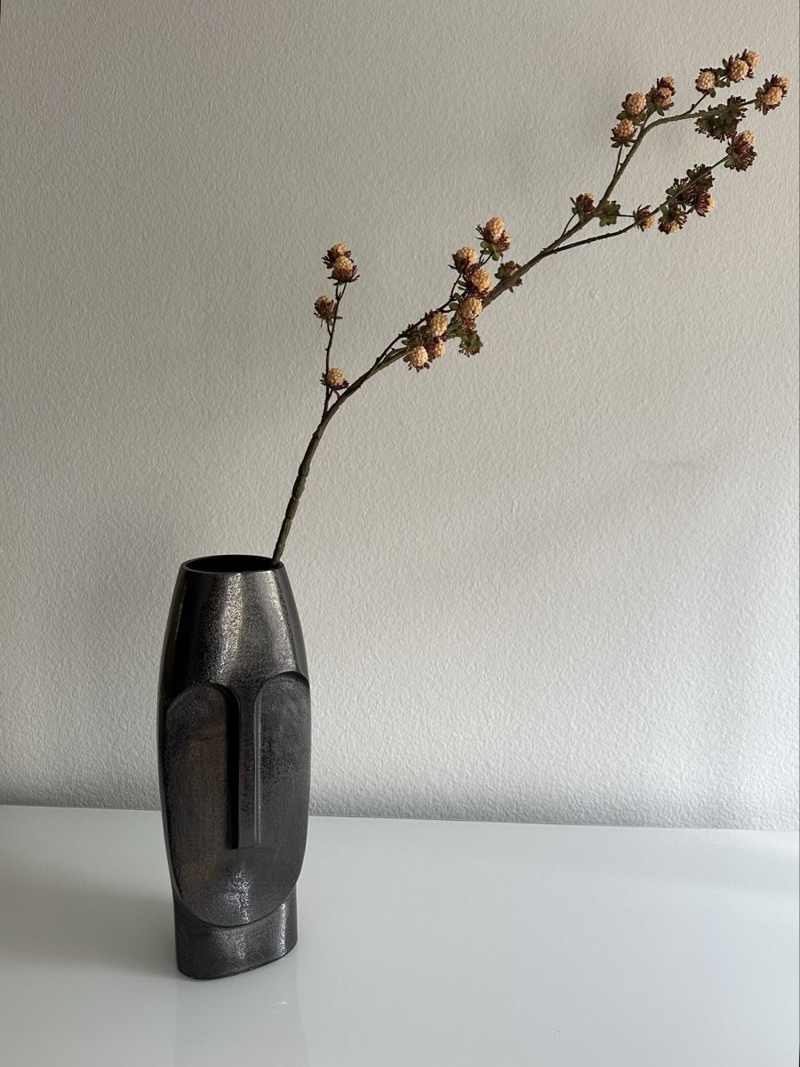 Vasen & Gefässe: Deko-Vase / Skulptur in Metalloptik – Neu (gemäss Beschreibung) aus Bern von Fraeuleinhonig 2