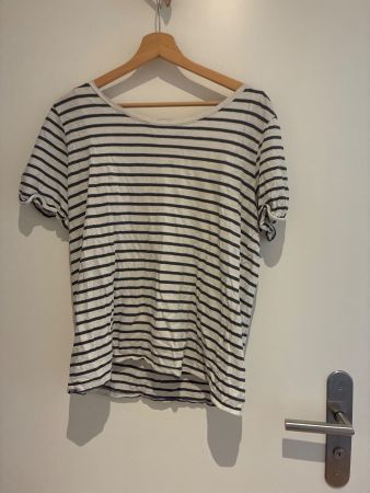 Damen gestreiftes T-Shirt H&M Mama Grösse M.