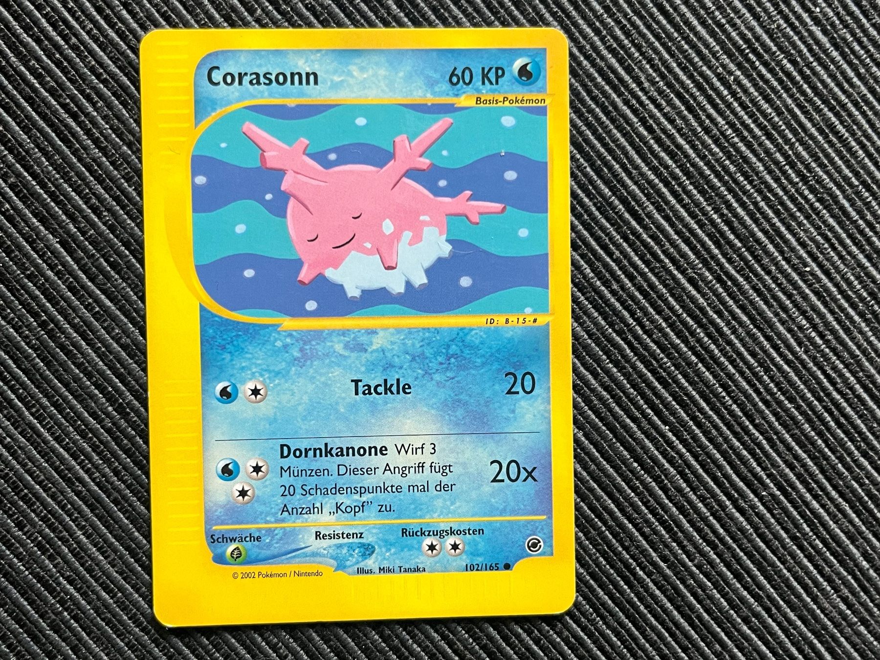 Pokémon Carte collezionabili: Pokemon Corasonn Expedition Deutsch – Usato da Wabern venduto da Collectfun