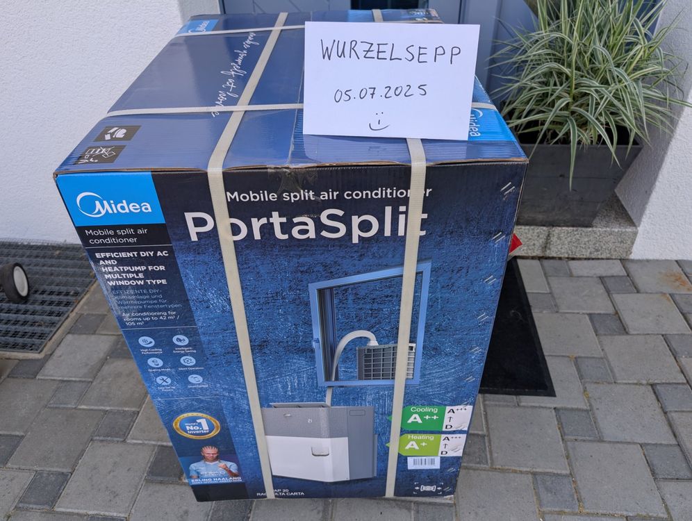 Midea Porta Split - Mobiles Klima Split Gerät (Neu und originalverpackt ...