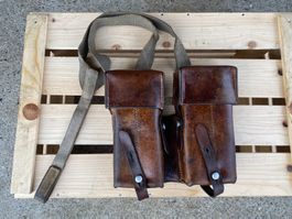 schöne Ledertaschen / Magazintaschen Schweizer Militär