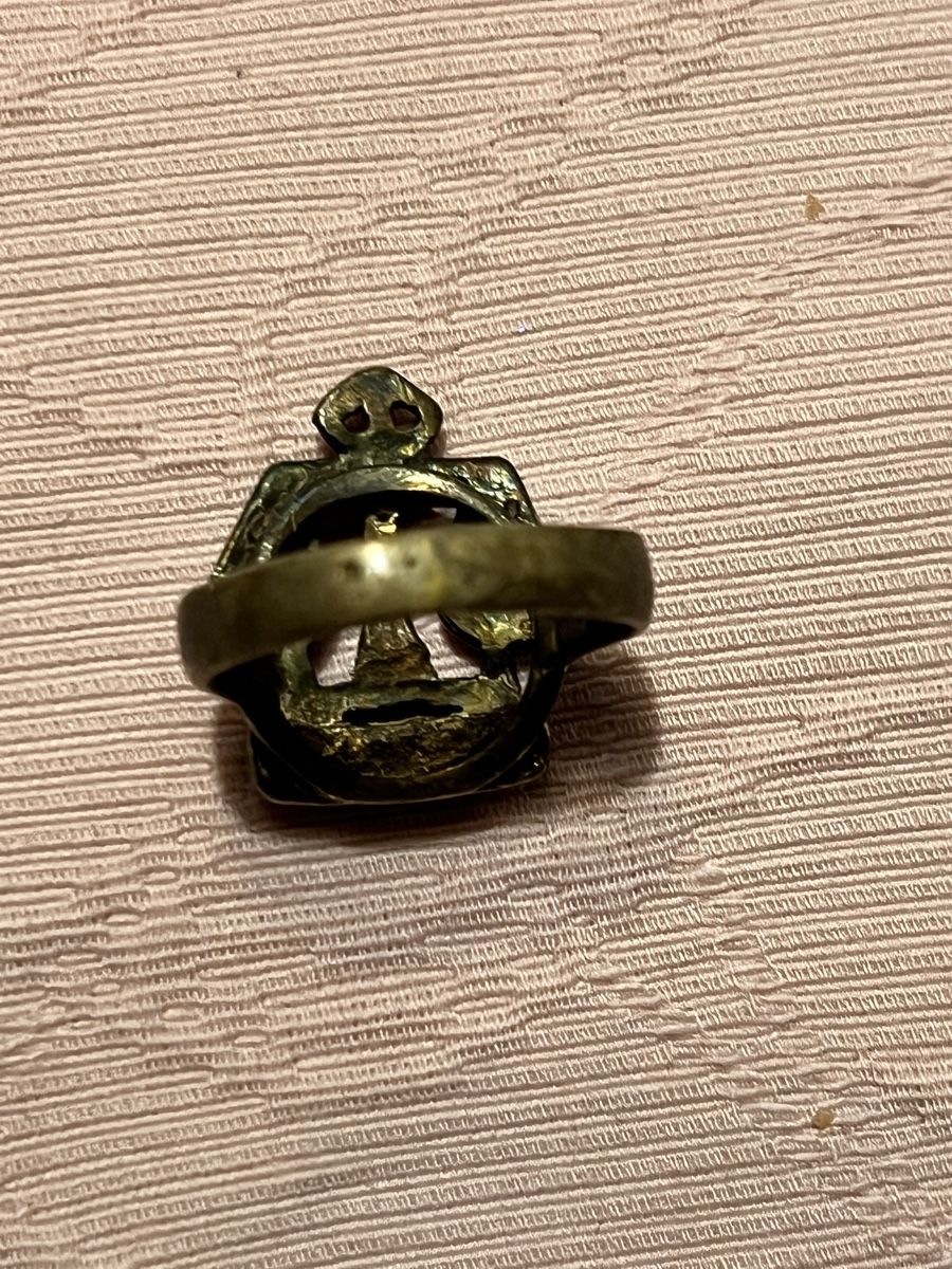 Anelli: Vintage Waage Sternzeichen Ring - Grösse 18mm – Usato da Rorschach venduto da lvi_p29s 2